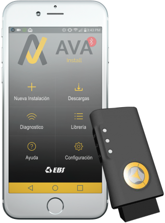 Sistema de alarma com programación vía celular