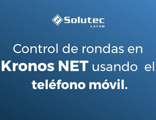 Control de rondas en Kronos NET usando el teléfono móvil