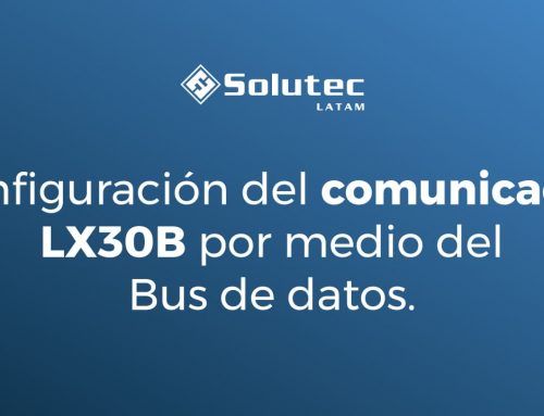 Configuración del comunicador LX30B por medio del Bus de datos